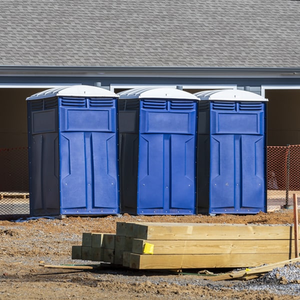 how do you ensure the portable restrooms are secure and safe from vandalism during an event in Chattaroy West Virginia